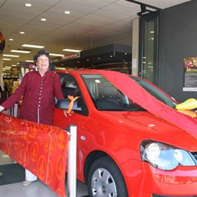 Knysna resident wins car