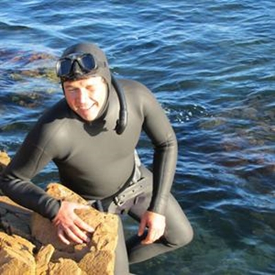 First freedive at Knysna Heads