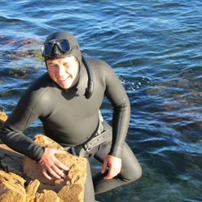 First freedive at Knysna Heads