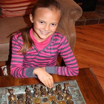 Local youngster sweeps the chess board 