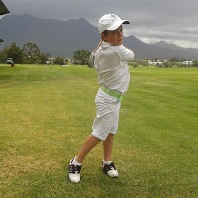 Dillon Cooper aims for golfing fame