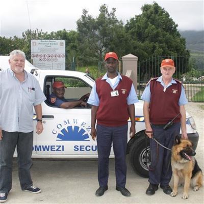 Security at Botanical Garden