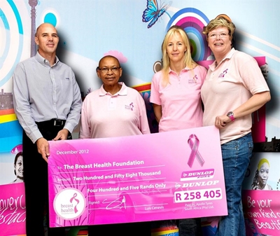 Businesses donate R258 000 to Breast Health Foundation