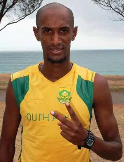 Plaaslike atleet blink uit