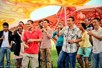 Chinese in Oudtshoorn vier Nuwejaar