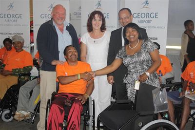 ACSA sponsors 50 wheelchairs