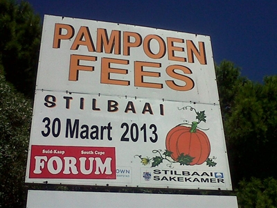 Goliat van Gat Pampoenfees 2013