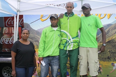 Lloyd Bosman kraai koning by Cango Marathon