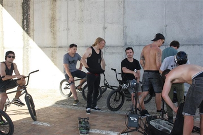 BMX video clip shot in George