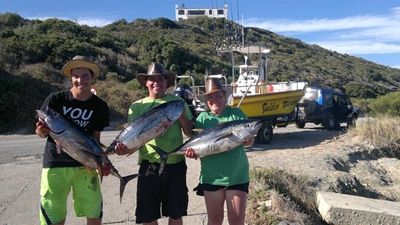Tunny caught at San Sebastian Bay