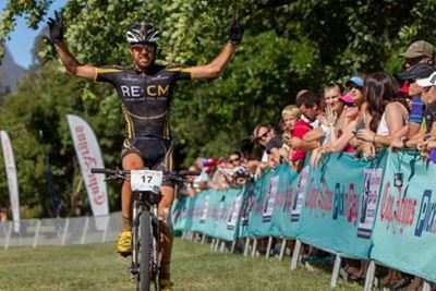 Kleinhans takes gold in international MTB tour