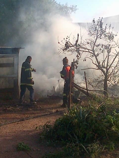 Resident misjudges fire