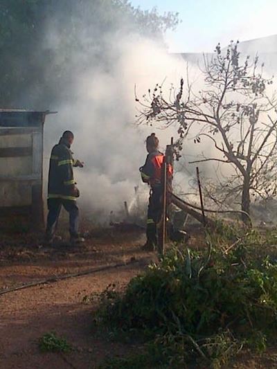 Resident misjudges fire