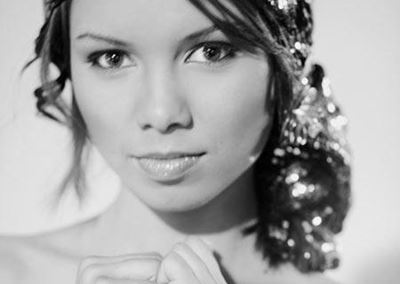 SA starlet Jody on stage in Mossel Bay