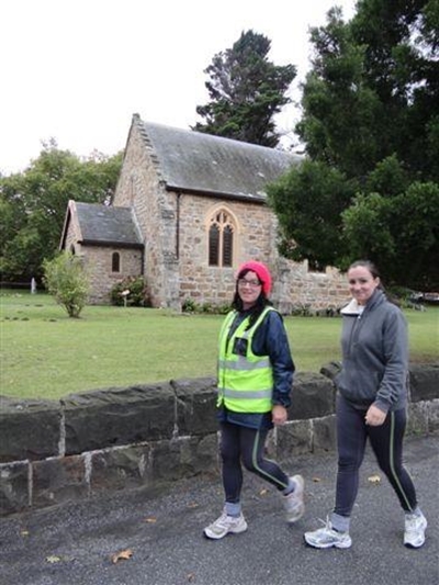 Mom and daughter walk for charity