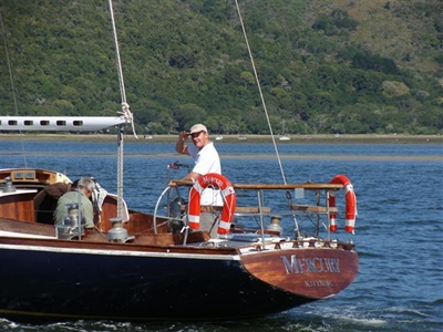 Restored 'Mercury' takes to the waters
