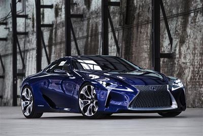Mooi Lexus - modelle van die toekoms