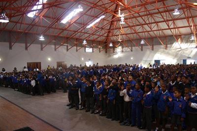 First assembly in new school