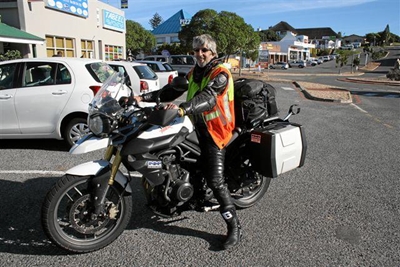 Op ‘n ysterperd vir MS-bewusmaking