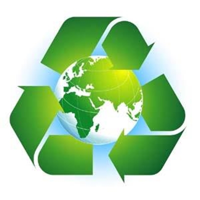 Visitors teach recycling