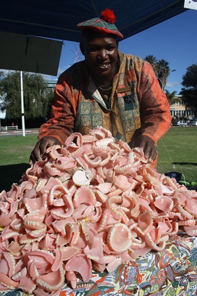 Die 'tandmuis' is in Oudtshoorn