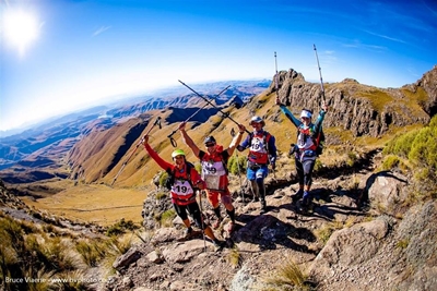Knysna-atlete takel Drakensberge