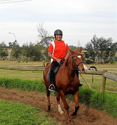 MS sufferer benefits from horse riding