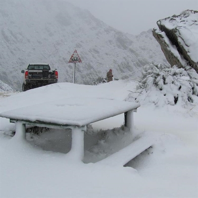 Nog bibberweer op pad