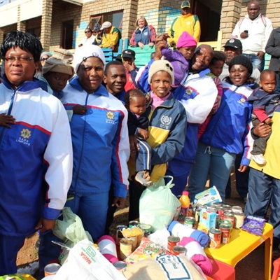 SAPS Tug of War teams raise funds