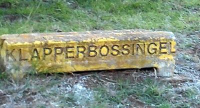 Klapperbossingel of Klappersingel?