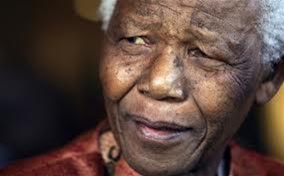 Family visit Mandela