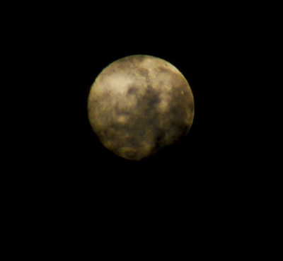 Super moon looks down on Oudtshoorn