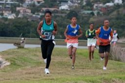 Running across the island
