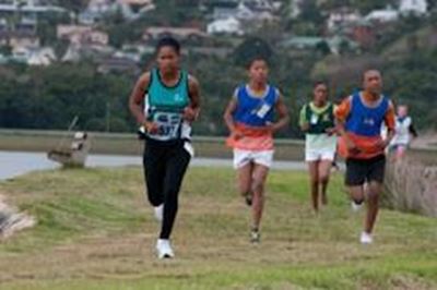 Running across the island