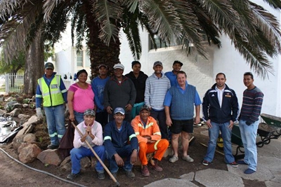 Hessequa skep werk met tuinmaak