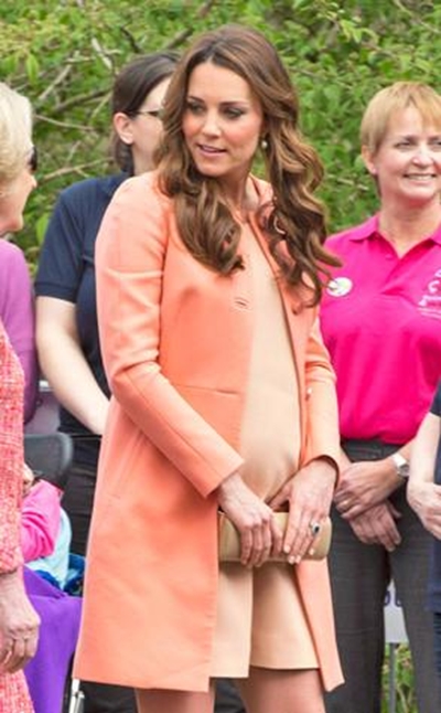 Prince William's wife Kate in labour