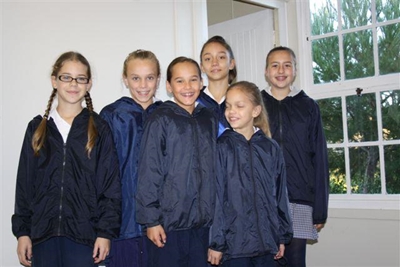 Gimnaste presteer in Durbanville