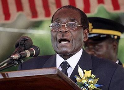 Mugabe poster becomes toilet paper