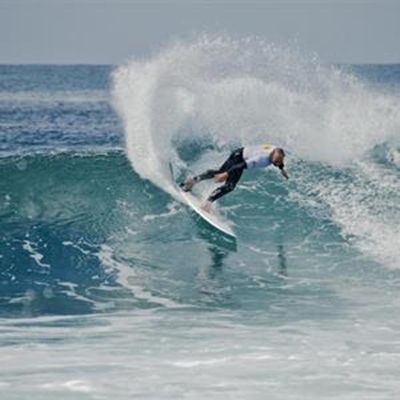 Local surfer Llewellyn Whittaker wins