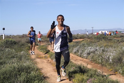 Oudtshoorn-atleet vat 1ste plek