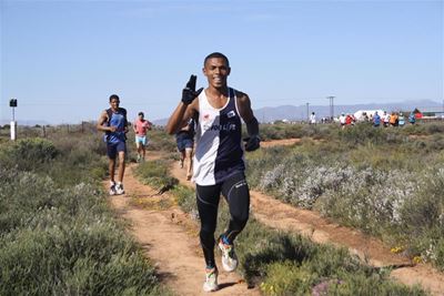 Oudtshoorn-atleet vat 1ste plek