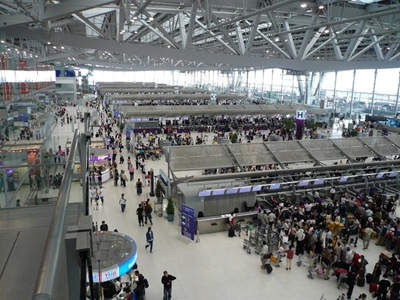 Special tourist court opens at Bangkok International Airport