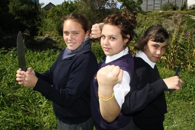 Dié drie nie bang vir rowers!
