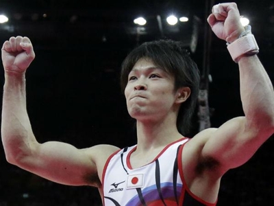 Kohei Uchimura on track for 4th World title