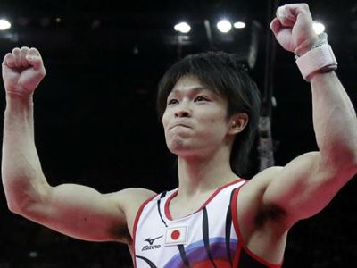 Kohei Uchimura on track for 4th World title