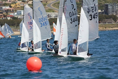 Demanding conditions for sailing champs