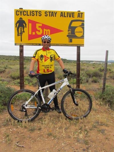 Minister ry saam fiets