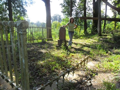 Historical grave site vandalised