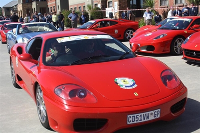 Ferraris bring joy to Up with Downs