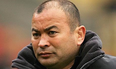 Japan coach in hospital